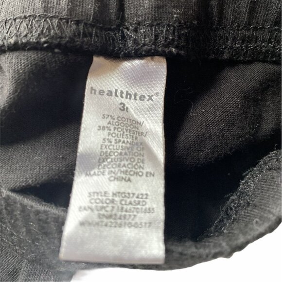 Healthtex Toddler Girls Sz 3T Outfit Red Tank Top Black Pants Ice Cream Graphic - Picture 4 of 6